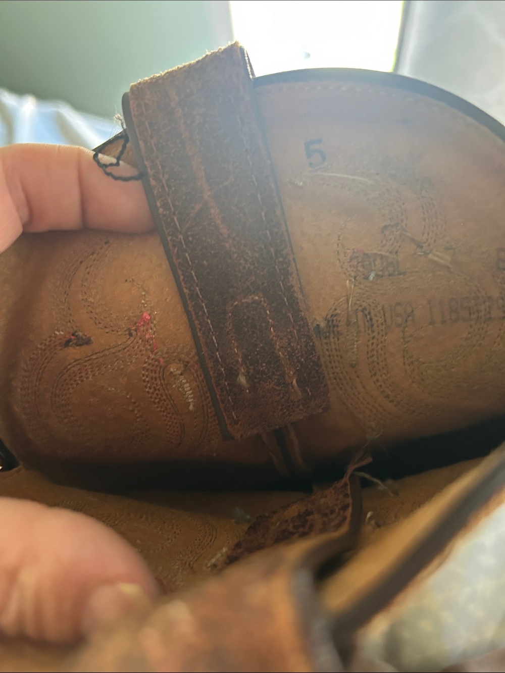 “Real” (not fashion) Tony Lama cowboy boots - Picture 5 of 6